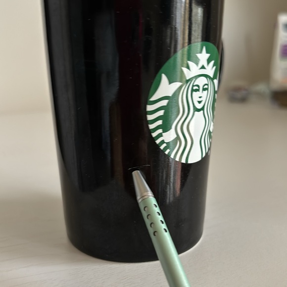 Starbucks Black 2020 Mermaid Logo Ceramic Coffee Mug Tea Cup - Picture 9 of 10